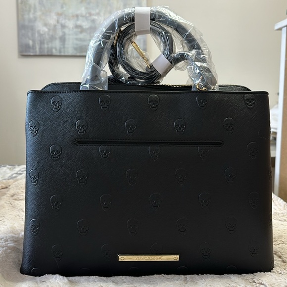 Betsey Johnson Skullicious Satchel - Picture 3 of 6